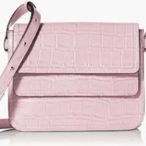 Vince Camuto Pink Crossbody Bag with Quilted Design